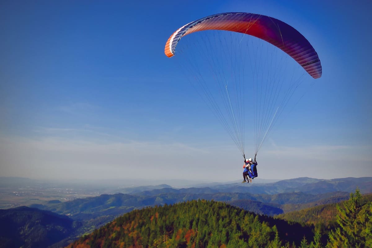 Want to take a risk? Dare to try paragliding in Tenerife