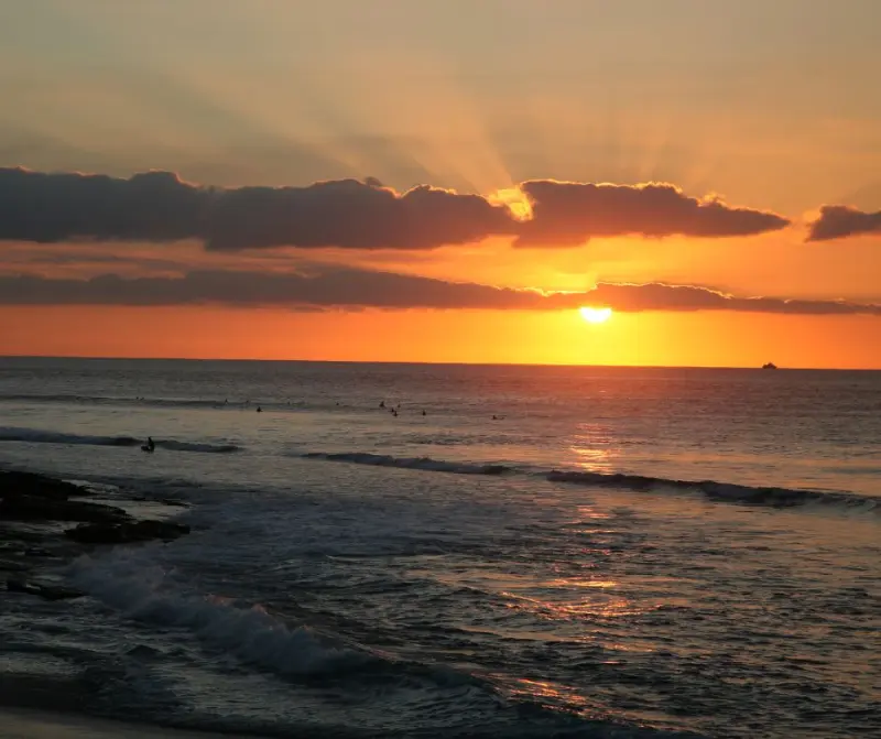 Puesta de sol en Tenerife